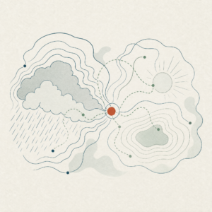 Connection Compass Signal Garden relationship weather diagram