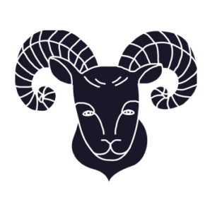 Aries zodiac symbol