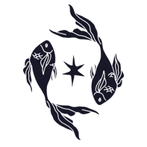 Pisces zodiac symbol